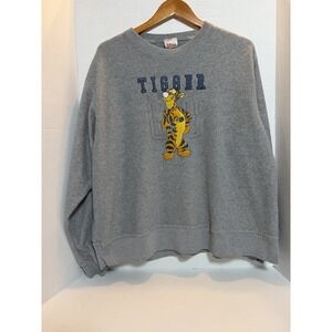 Vintage Disney Store Tigger Embroidered Crewneck Sweatshirt  Large 172